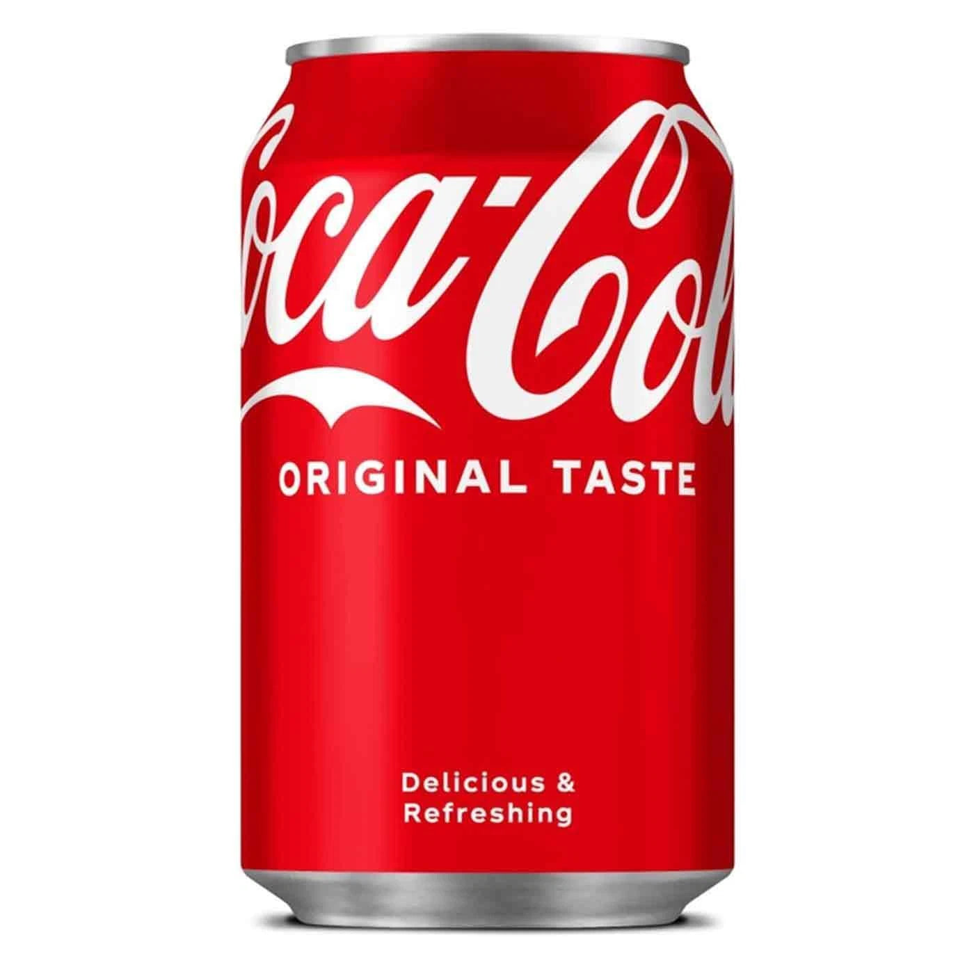 Coca-Cola The Original Taste Sparkling Soft Drink 330ML